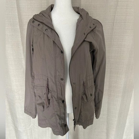 COPY - Women's LOFT Hooded Utility Jacket - Sz. M - Picture 1 of 6